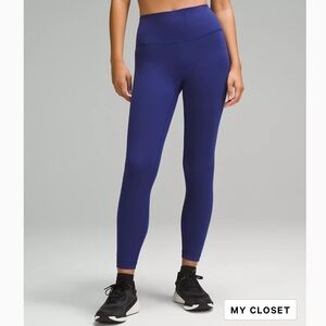 Lululemon Wunder Train 25” Leggings - Larkspur Sz 10
